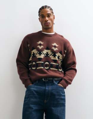 Wrangler Uomo Marrone Maglie, L, New, - Immagine 3