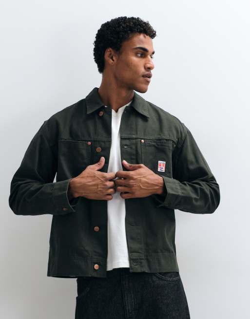 Wrangler overshirt i denim, 4 av 5