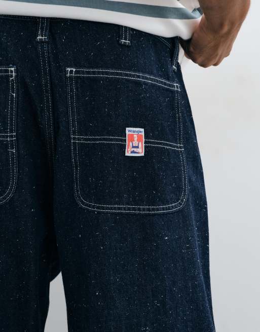 Wrangler - pantalón de trabajo vaquero azul oscuro, 2 de 5