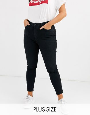 wrangler high waisted skinny jeans