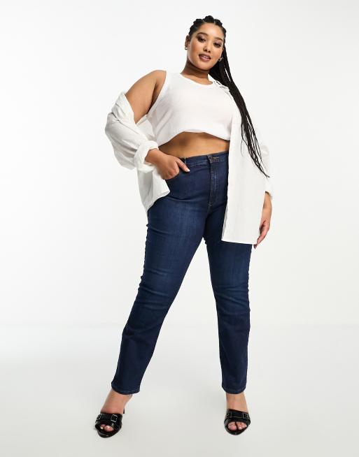 Plus size outlet slim leg jeans