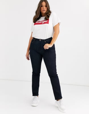 plus size wrangler jeans