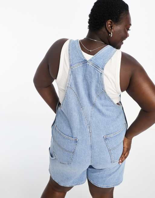 Wrangler short hot sale overalls