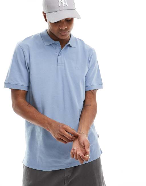 Wrangler - Poloshirt met korte mouwen in blauw