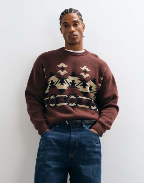 Wrangler Pullover in Braun - view 1