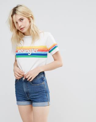 wrangler rainbow sweatshirt