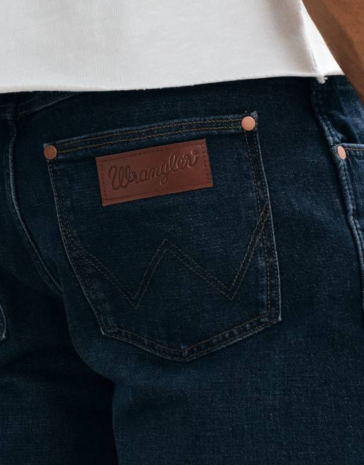 Wrangler - Redford - Jeans regular fit affusolati blu scuro, 3 di 5