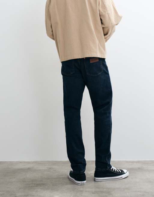 Wrangler - Redford - Jeans regular fit affusolati blu scuro, 5 di 5