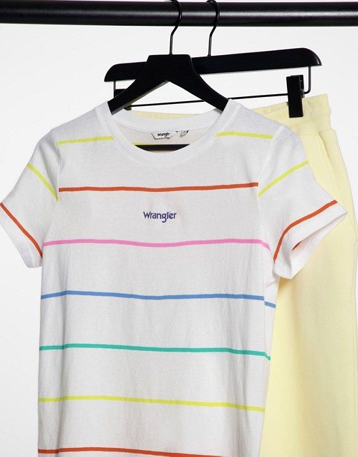 Wrangler Regular T-Shirt in Real White