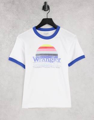 ASUSL LOGO RINGER TEE - WHITE