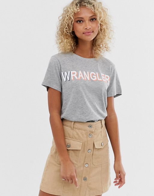 Wrangler retro logo t-shirt