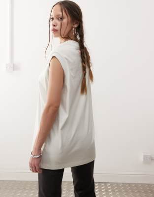 Wrangler Rodeo Club Printed Tank Top In White