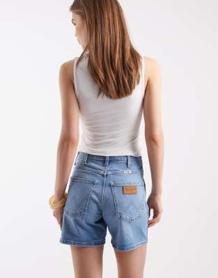 Short en jean 5 pouces style cowboy - Bleu W25