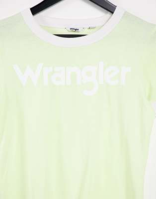 wrangler yellow shirt