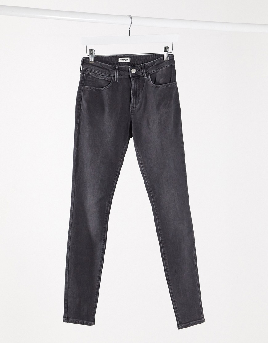 Wrangler skinny jeans in grey