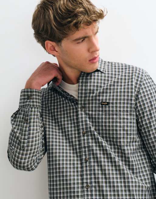 Wrangler skjorte med 1 lomme i sort, 3 af 5