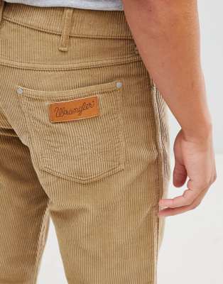 wrangler cord trousers