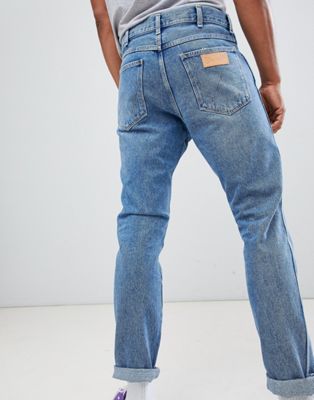 Wrangler slider tapered jeans stone 