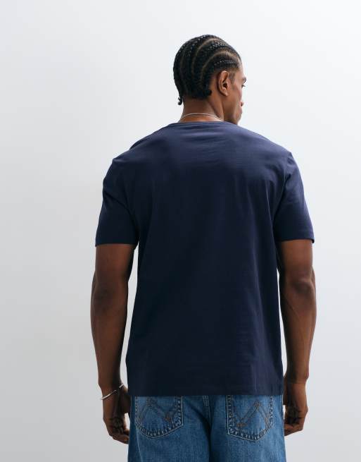 Wrangler small americana tee in blue, 2 of 5