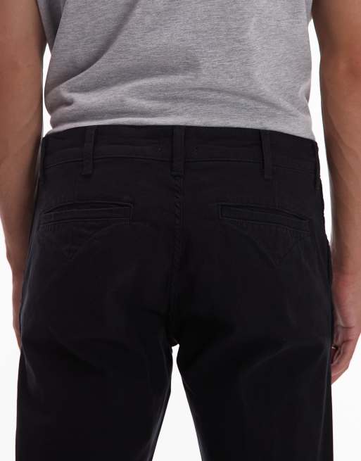 Wrangler - Sorte chinobukser med almindelig pasform, 4 af 5