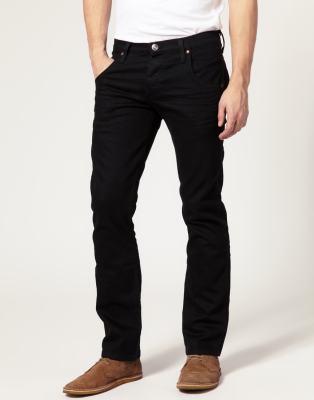 Wrangler Wrangler Spencer Low Slim Jeans-Black