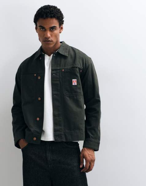 Wrangler - Surchemise en jean - Vert - view 1