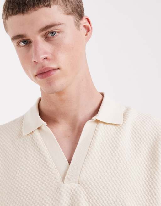 Wrangler – Sweter z krótkimi rękawami w kolorze ecru, 5 z 5