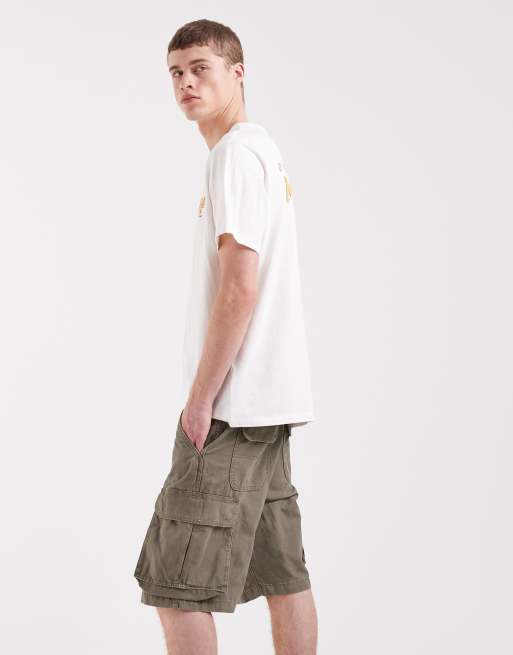 Wrangler – Szorty bojówki w kolorze khaki, 3 z 5