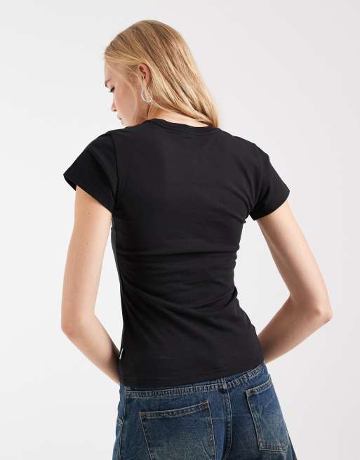 Wrangler t-shirt band rétréci noir, 4 de 4