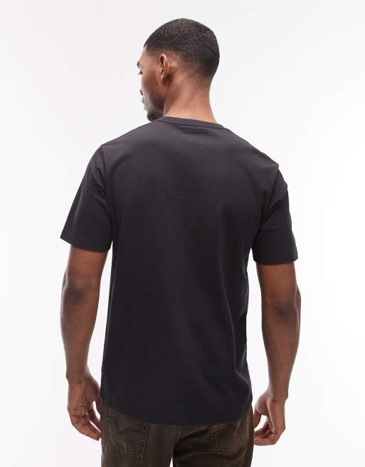 Wrangler – T-Shirt in Schwarz mit Stickerei, 3 von 5