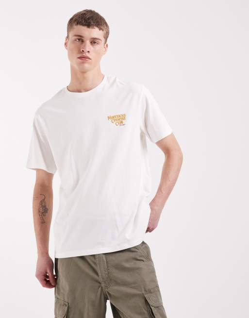 Wrangler - T-shirt met grafische print in wit, 5 van 5