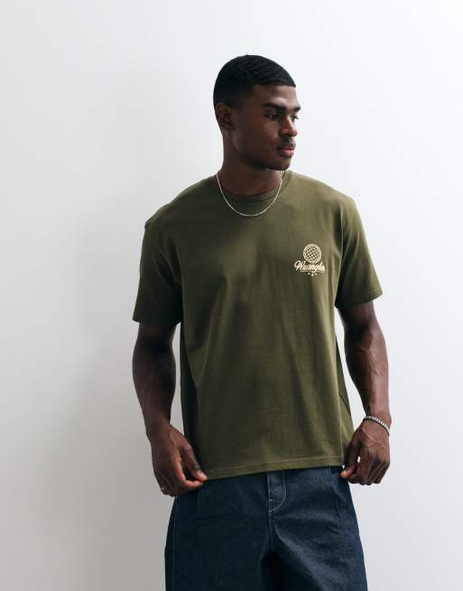 Wrangler t-shirt vintage vert, 2 de 10