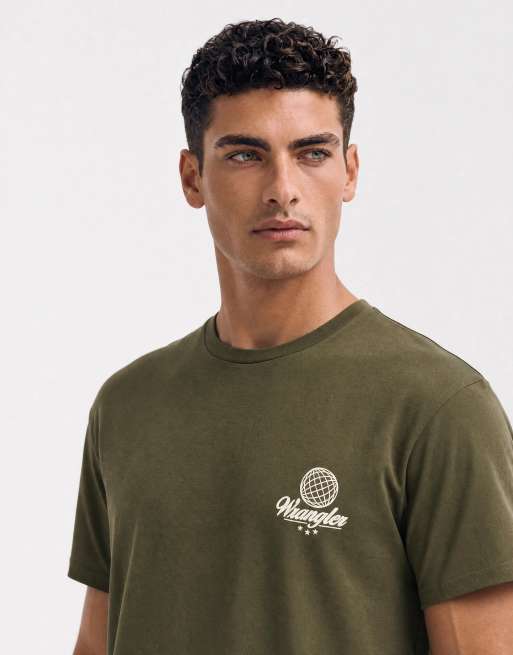 Wrangler t-shirt vintage vert, 8 de 10
