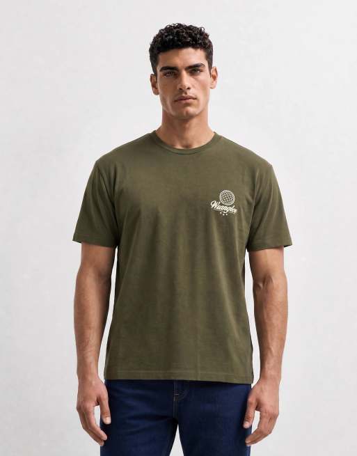 Wrangler t-shirt vintage vert, 9 de 10