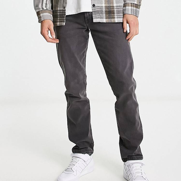 Wrangler Texas slim jeans in grey | ASOS