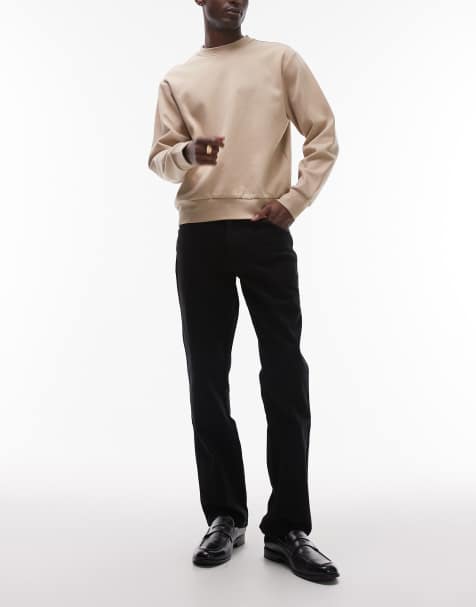Wrangler Texas straight fit jeans in black - view 1