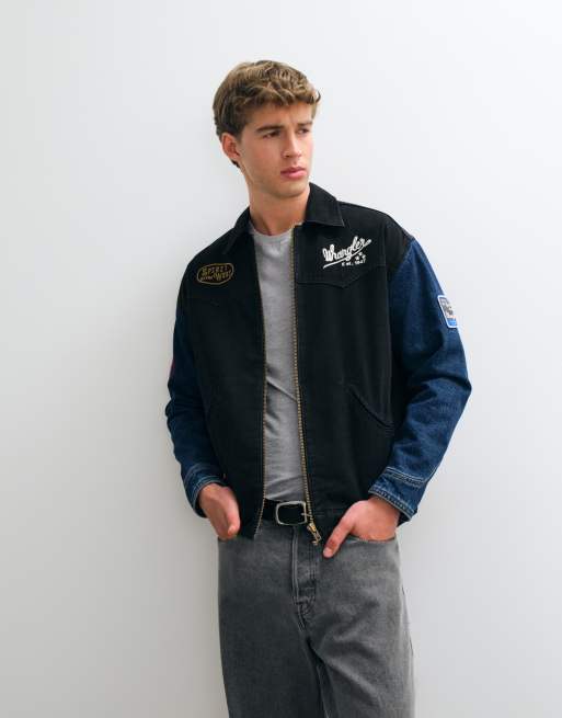Wrangler veste trail rider en bleu denim, 5 de 5