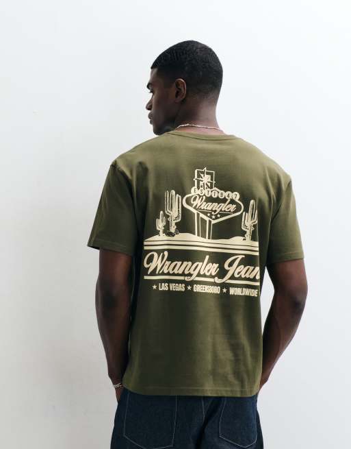 Wrangler vintage t-shirt i grönt, 4 av 10