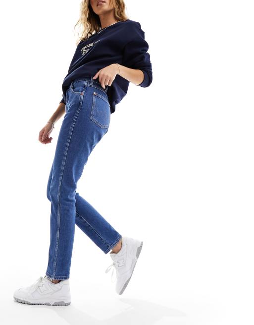 Slim straight cropped on sale jeans