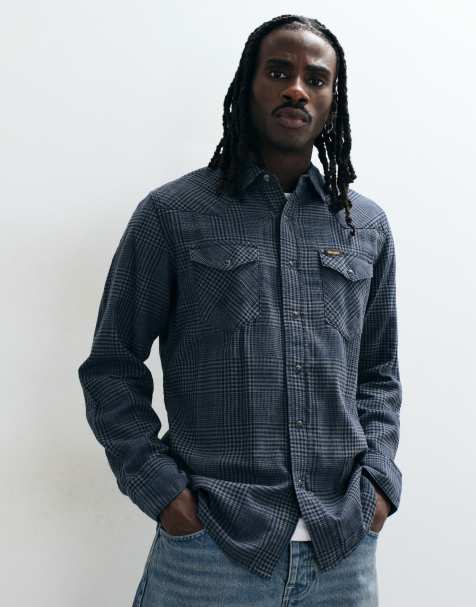 Wrangler Western-Hemd in Blau - view 1