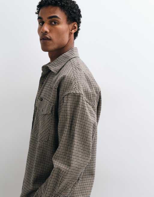 Wrangler western shirt in beige, 2 of 5