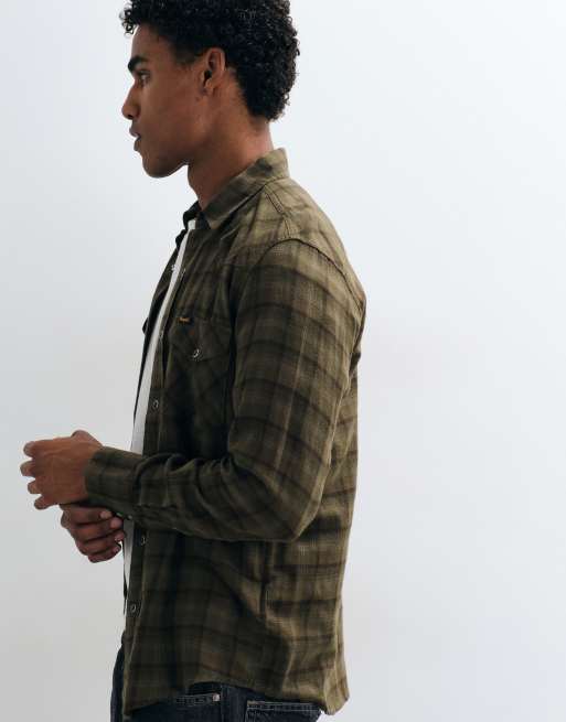 Wrangler western shirt in green, 2 of 5