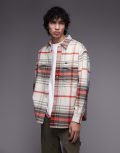 [Wrangler] Wrangler western shirt in white/red check-Multi S Birch