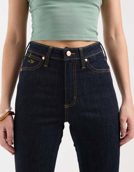 Wrangler x Lainey Wilson flared jeans in indigo, 5 of 5