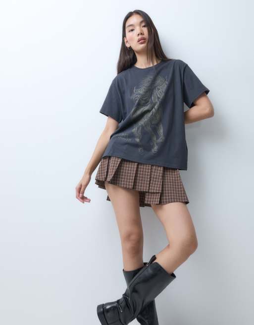 Wrangler X Lainey Wilson T-shirt med grafisk print i mørkeblå, 5 af 5