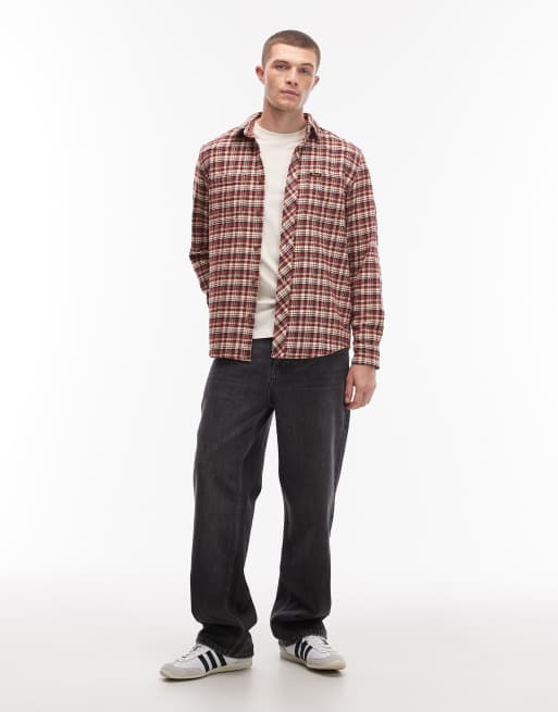 Wrangler x Stranger Things - Camicia rossa a quadri di Will, 2 di 5