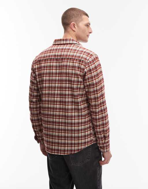 Wrangler x Stranger Things - Geruit overhemd in rood, 3 van 5