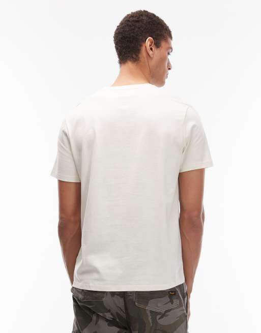 Wrangler x Stranger Things - Hawkins - T-shirt bianca con stampa sul davanti, 3 di 5