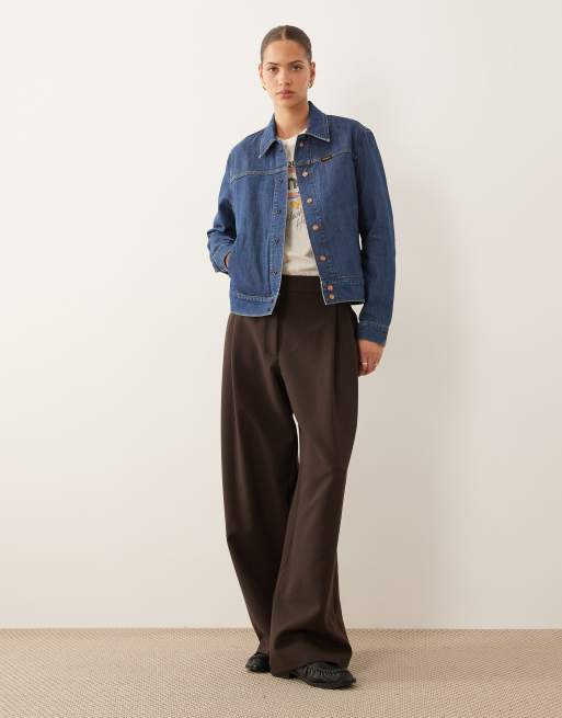 Wrangler x Stranger Things - Nancy - Blå denimjakke, 2 af 4