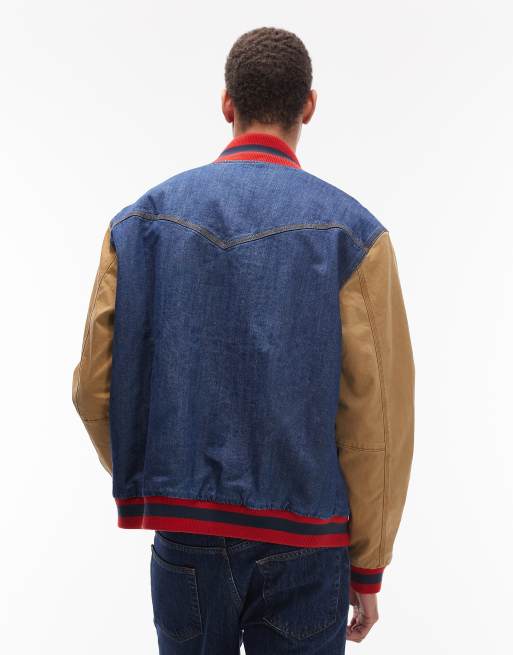 Wrangler x Stranger Things – Wills – Bomberjacke aus Denim in mehreren Farben, 3 von 5